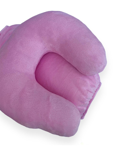 Подушка ніжно рожевий (плюш), фото 4
