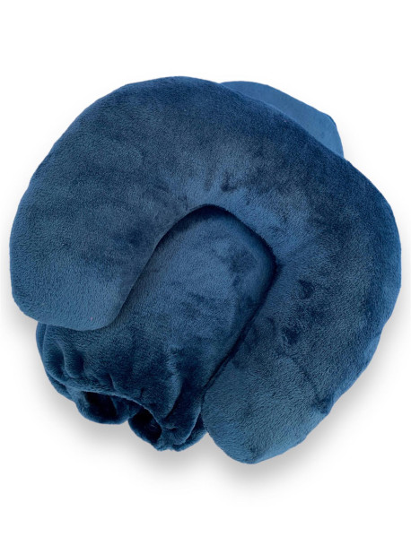 Подушка синій (плюш), фото 1