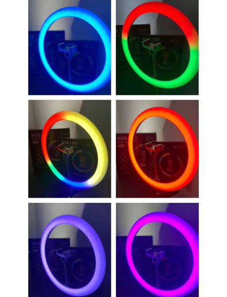 Лампа MJ 26 см, RGB LED, фото 5